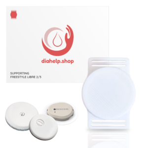 Diahelp Adhesive-Free Protective Cover for FreeStyle Libre 2, Libre 3 & Dexcom G7