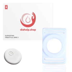 Diahelp Adhesive-Free Protective Cover for FreeStyle Libre 3 Sensor